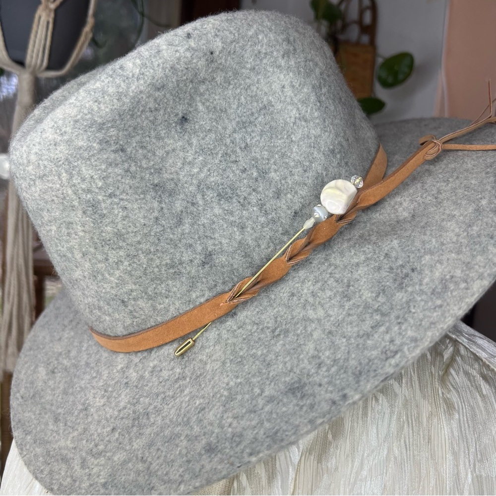 Handmade beaded hat stick pins